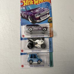 Hot Wheels 3 Pack Treasure Hunt 