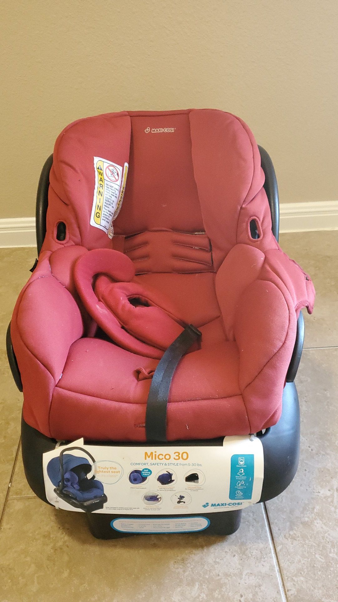 Car seat maxi -cosi red