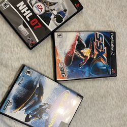 3 PS2 Games