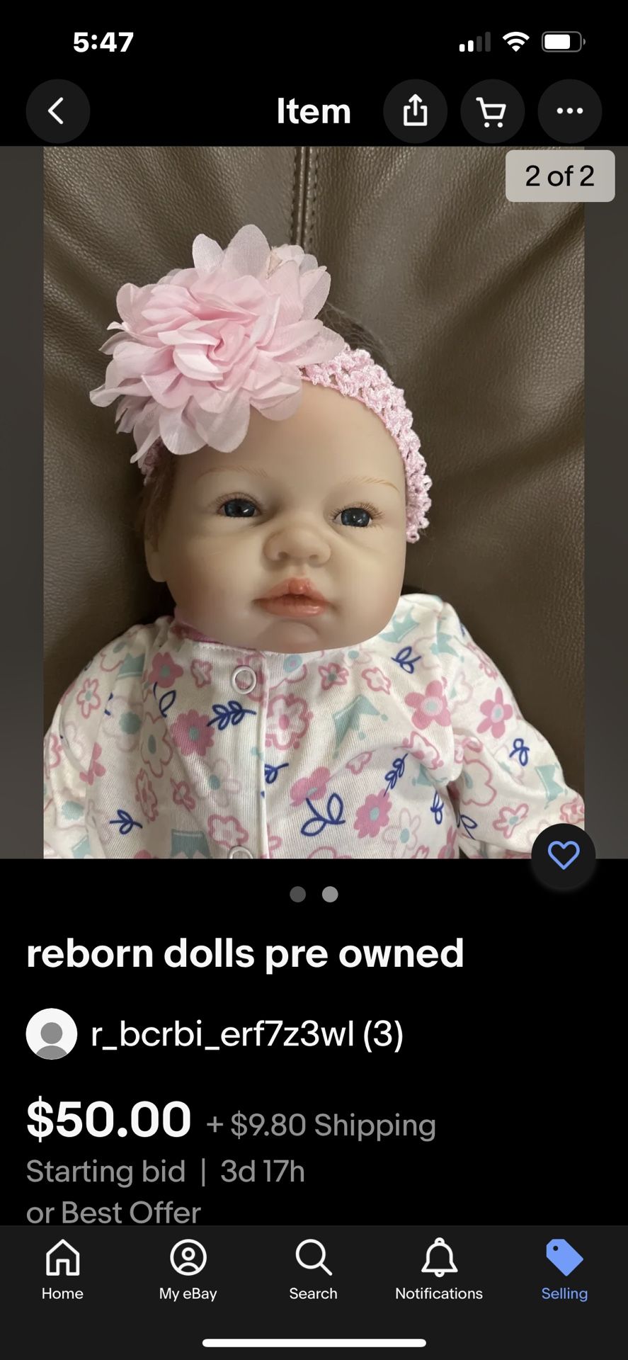 Realistic  Baby Doll 