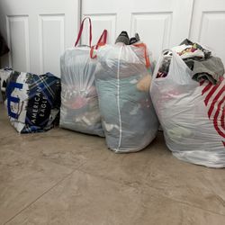 Bags FULL Of Clothes