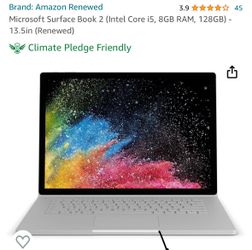 Microsoft Surface Book 2 (Intel Core i5, 8GB RAM, 256GB) - 13.5in
