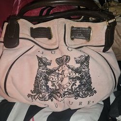 VINTAGE Y2K JUICY COUTURE BAG W  COLOR CHANGING SWERVASKI CRYSTALS 