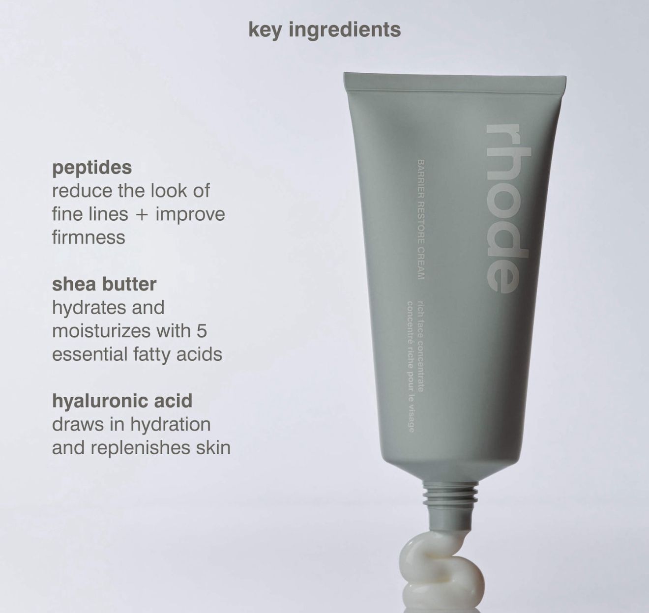 Rhode Barrier Restore Cream Daily Moisturizer