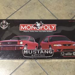Monopoly Ford Mustang 35 Anniversary  Edition 1999