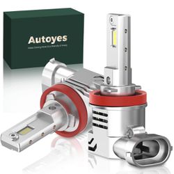 Autoyes H11/H9/H8 LED Headlight Bulbs(brand New )