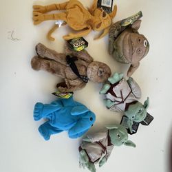 Star Wars Kenner Buddies Lot Of 6