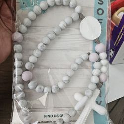 Chews Life New Beaded Rosary