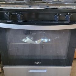 4 Burner Whirlpool Gas Range 30inch 5.1CU