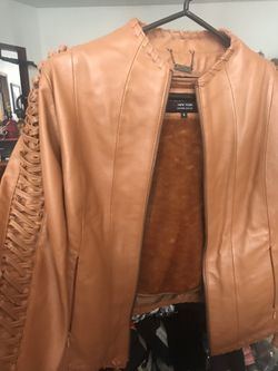 Leather world New York leather jacket