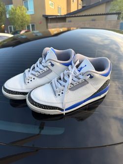 Air Jordan 3 Retro Racer Blue SZ 9