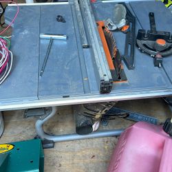 Ridgid Table Saw 