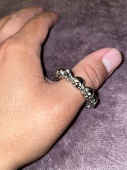 Hard Jewelry Skull Ring