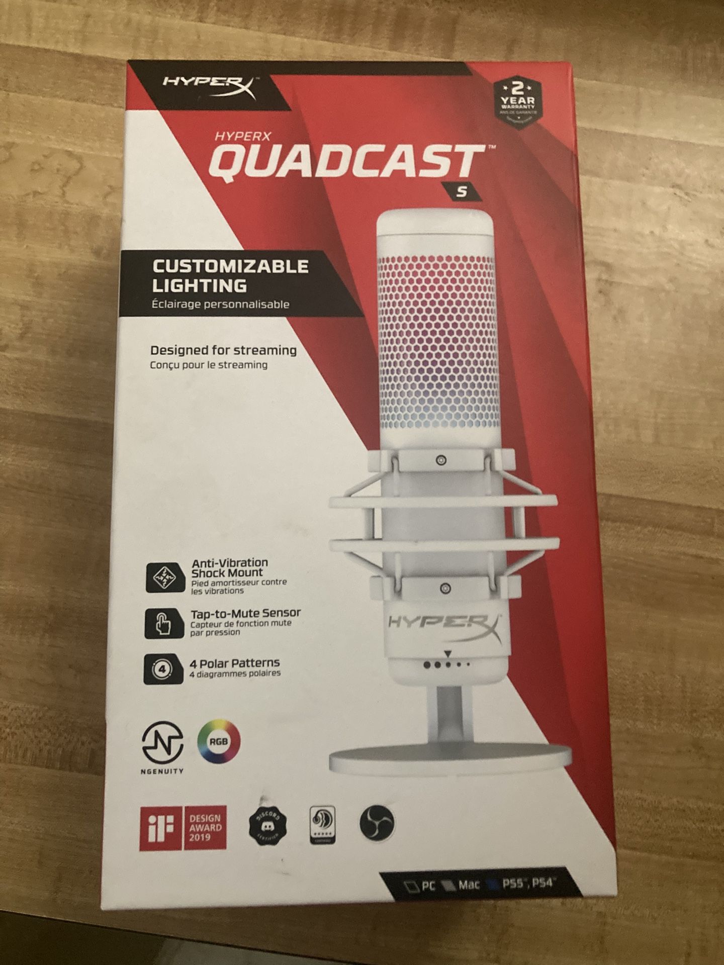 Hyper x Quad cast Streaming Microphone 