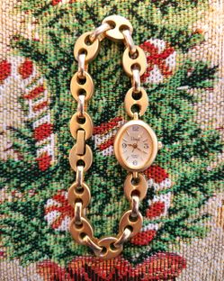 Woman Vintage Watch Working