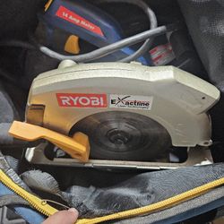 Ryobi Circular saw 14amp With Laser Guided Accuracy