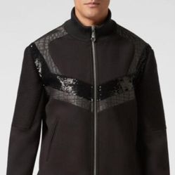 PHILIPP PLEIN JOGGING JACKET size 46
Retail: $2,640