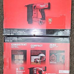 Milwaukee
M18 FUEL 18-Volt Lithium-Ion Brushless Cordless Gen II 18-Gauge Brad Nailer (Tool-Only)