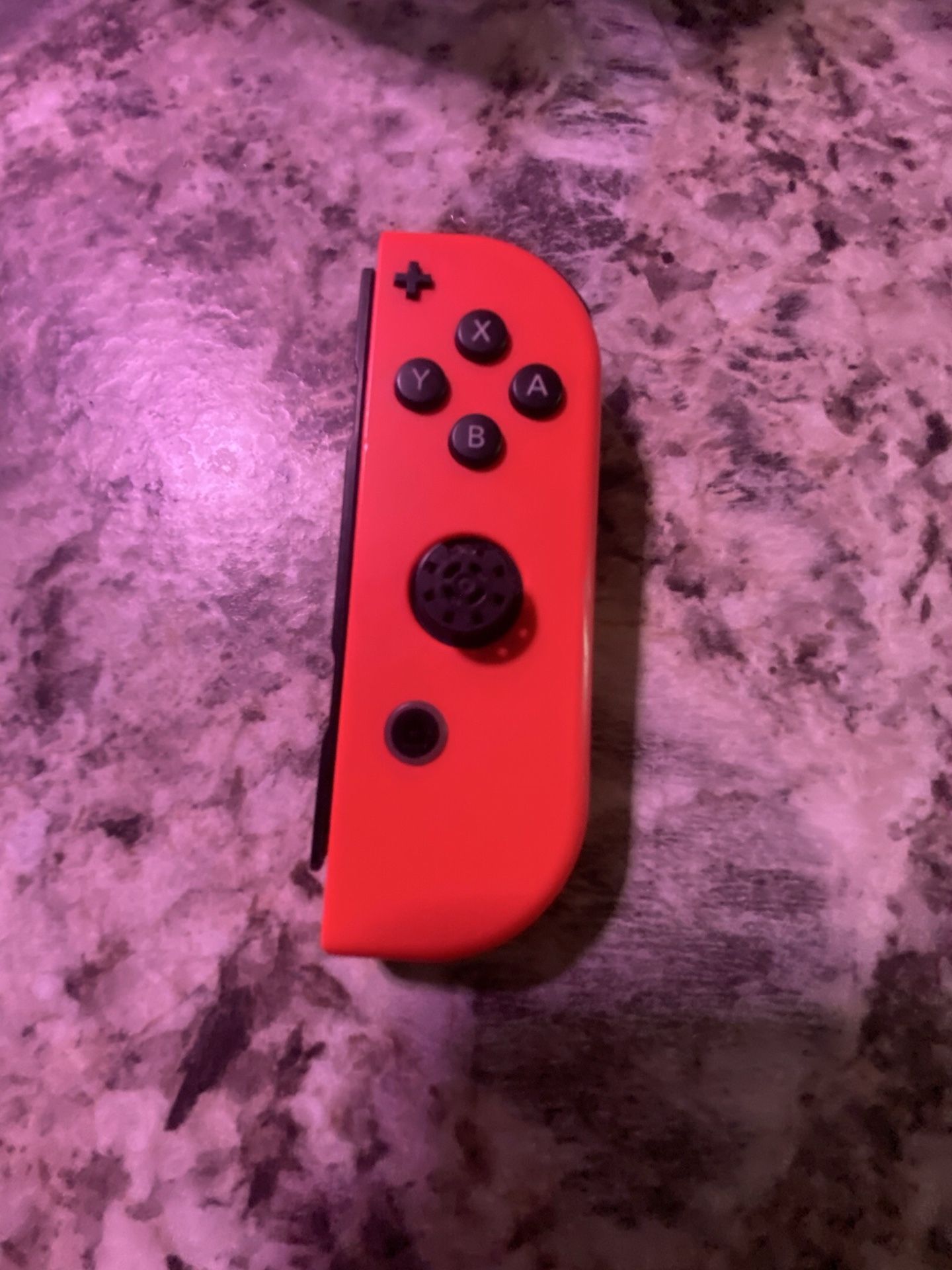 Red Nintendo switch joy con
