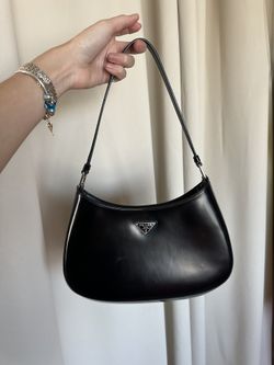 Prada black cleo Handbag