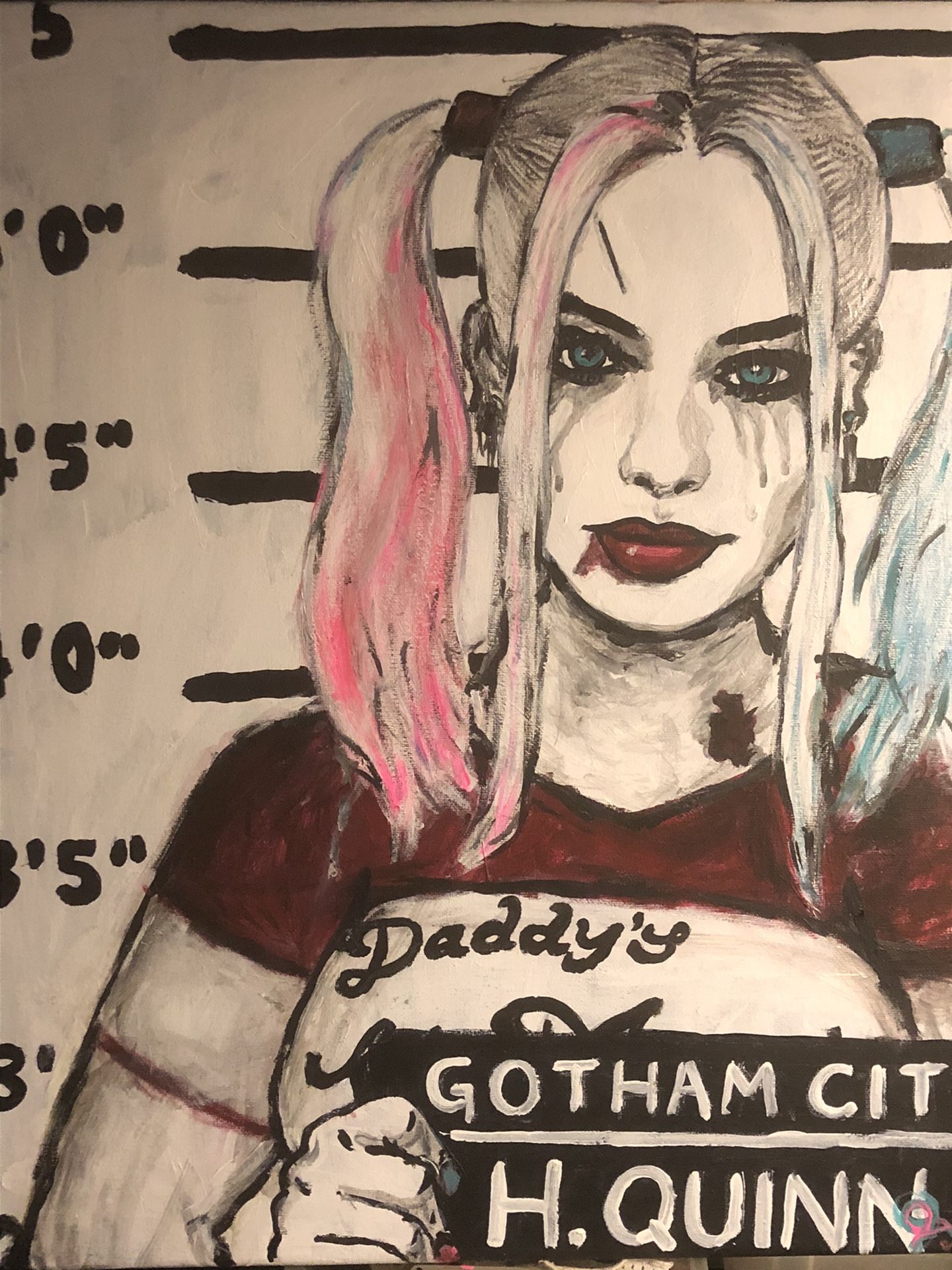 Harley Quinn painting