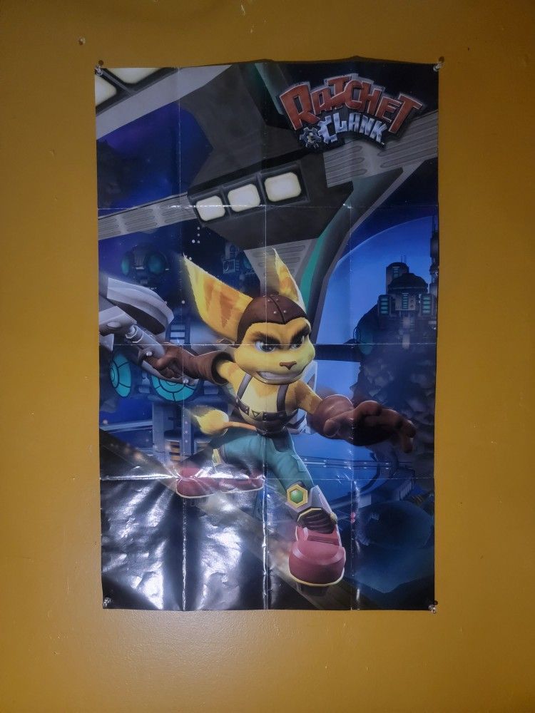 Ratchet & Clank PS2 Poster