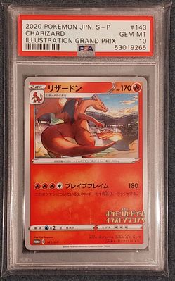 Charizard 143/S-P Gran Prix PSA 10 Pokemon
