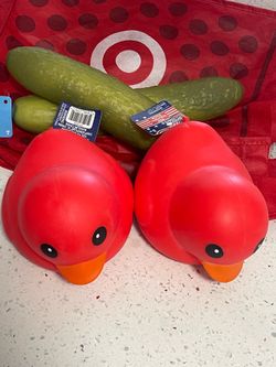 Red Duck or Pickle Squishy
