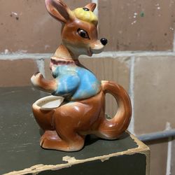 Vintage kangaroo planter