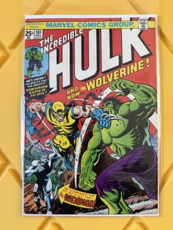 Hulk 181 1974 1st Appearance of Wolverine