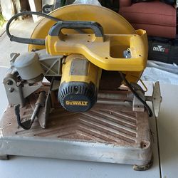 DeWalt metal chopsaw