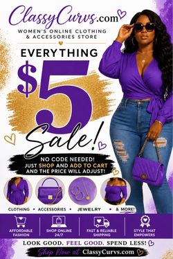 Classy Curvs Boutique $5 Sale