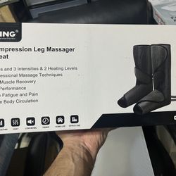 FIT KING Leg and Foot Massager with Heat, Foot and Calf Massager
