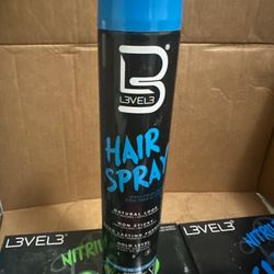 B Level 3 Hair Spray For Barbers