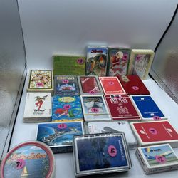 20 Sets Of Playing Cards Vintage New 