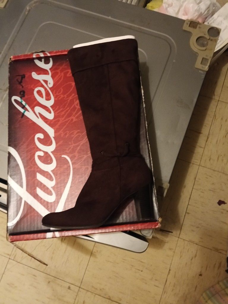 Lucchese brown boots for women