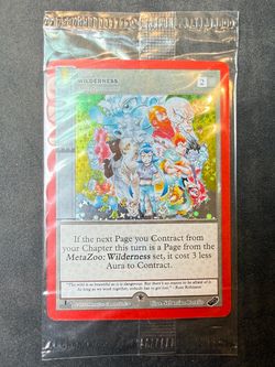 2022 MetaZoo Wilderness Spellbook 1st Edition Holo Sealed Promo Card