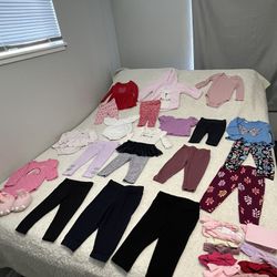 BABY GIRL CLOTHES BUNDLE SIZE 12 MONTHS 