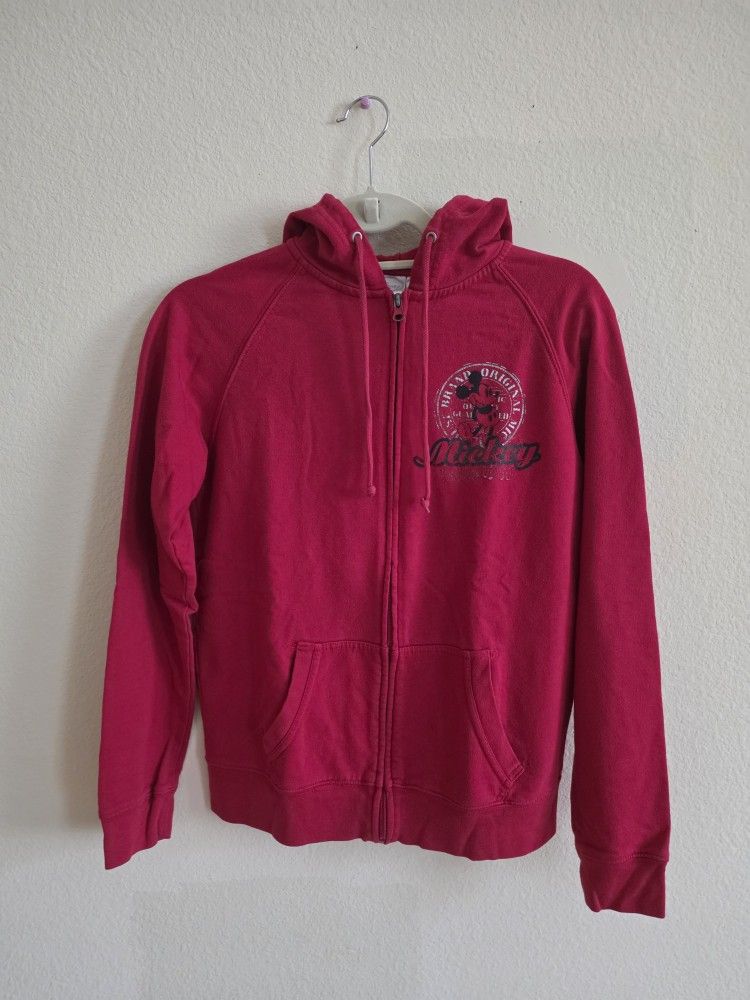 Disney Mickey Mouse Zip Up Hoodie