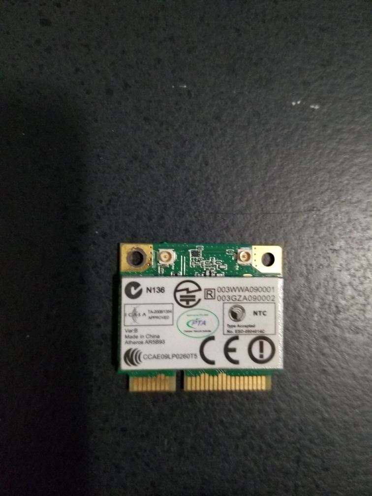 Internal WIFI card