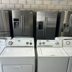 Whirlpool Set Washer & Electric dryer 