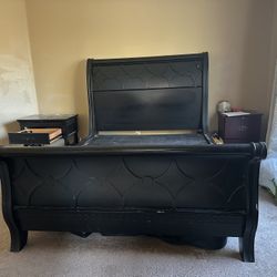 Queen Storage Sleigh Bed 3 Piece Set