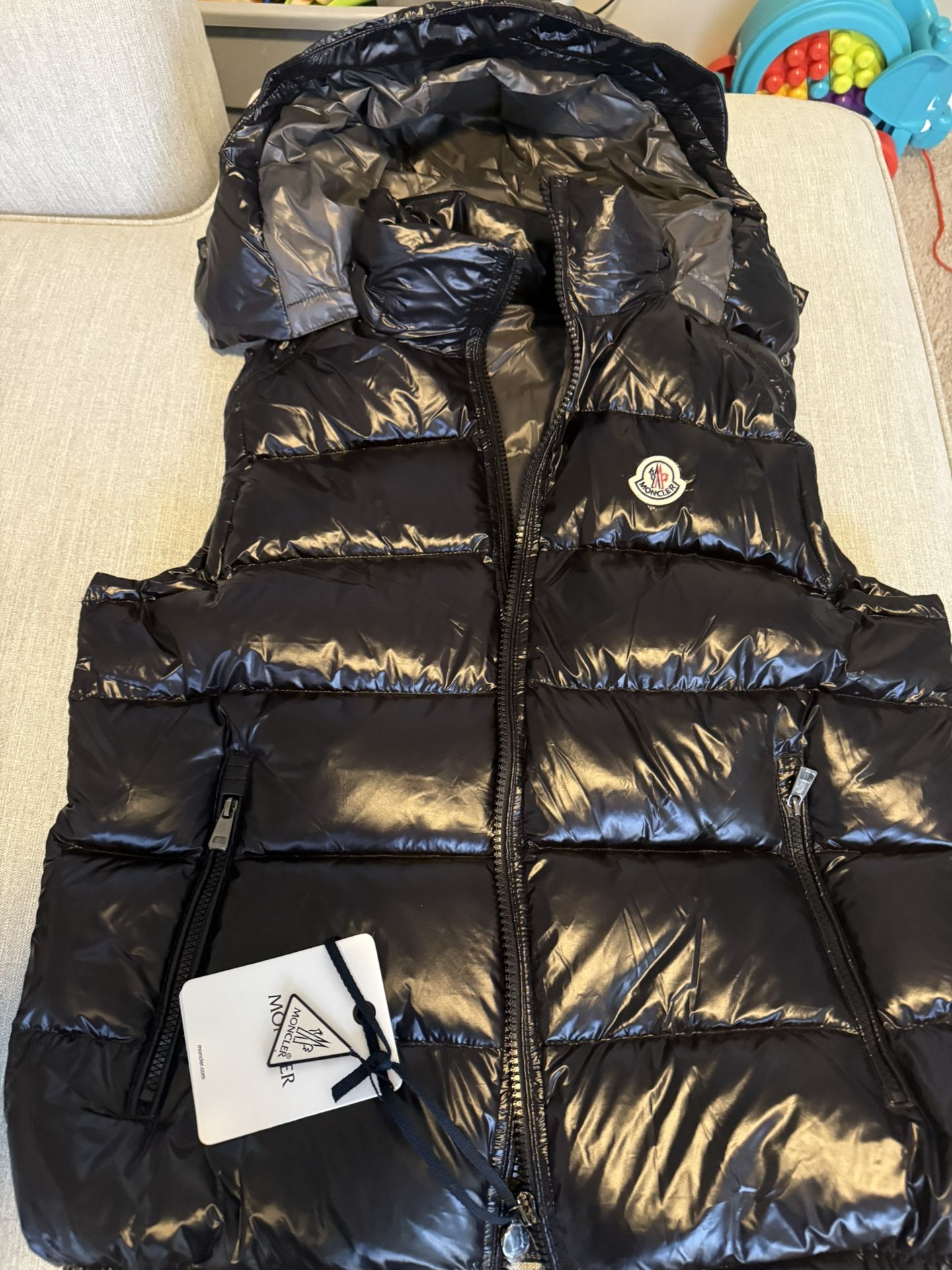 Moncler Vest With Removable Hood