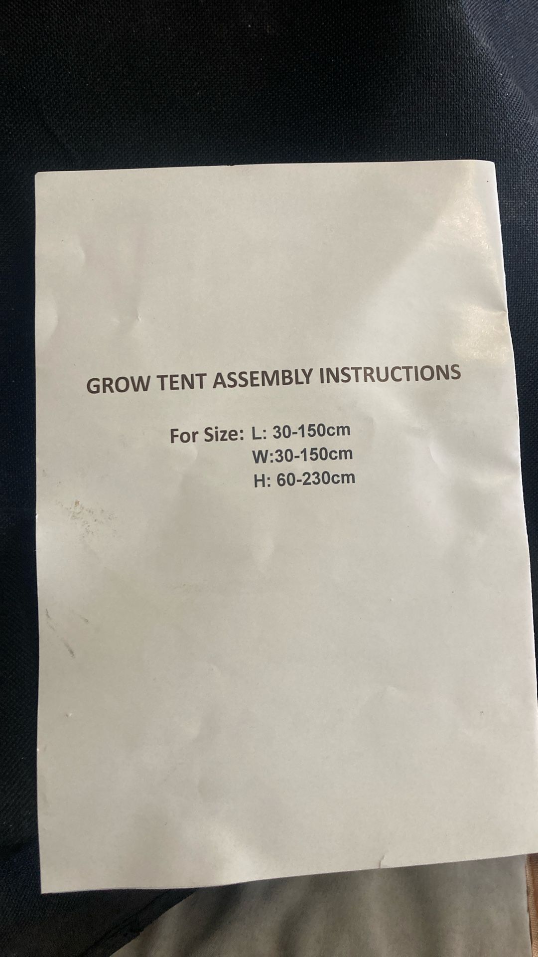 Grow Tent 4 Plant