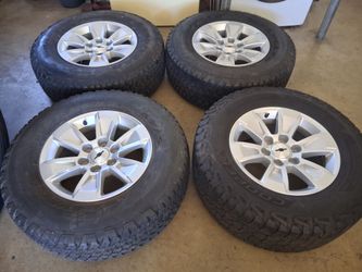 17"Rines y Llantas Chevy Silverado Tahoe