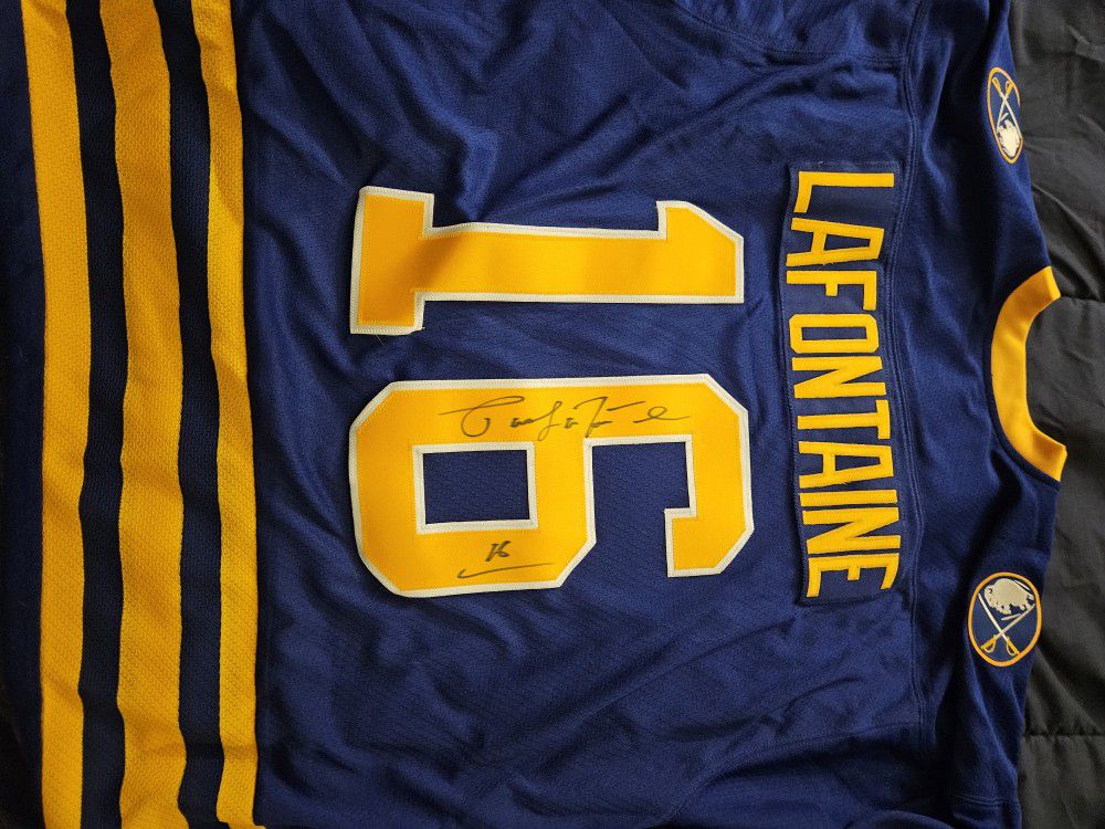 LALALALAFONTAINE CERTIFIED AUTOGRAPHED JERSEY