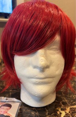 Short Fashion Anime Cosplay Full Wig-Red