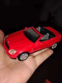 Vintage Mercedes SLK Red SS Rare Find 1:32 Scale Good Condition Very Clean
