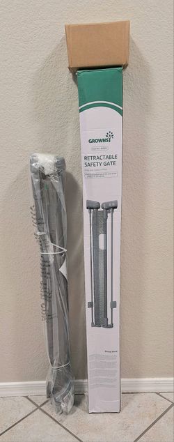 Brand New Grownsy Retractable Baby Or Pet Safety Gate
