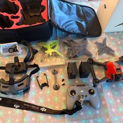 DJI FPV drone combo kit plus more